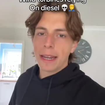 Wind turbines relying on Diesel ⛽️ The Green Energy scam 💵