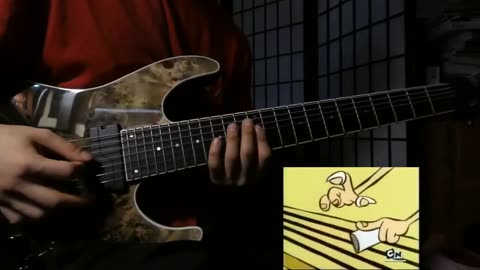 Ed Edd and Eddy 88 Fingers Edd Guitar Cover