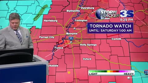 High Risk of severe weather issued across the Mid-South, tornadoes, hail likey