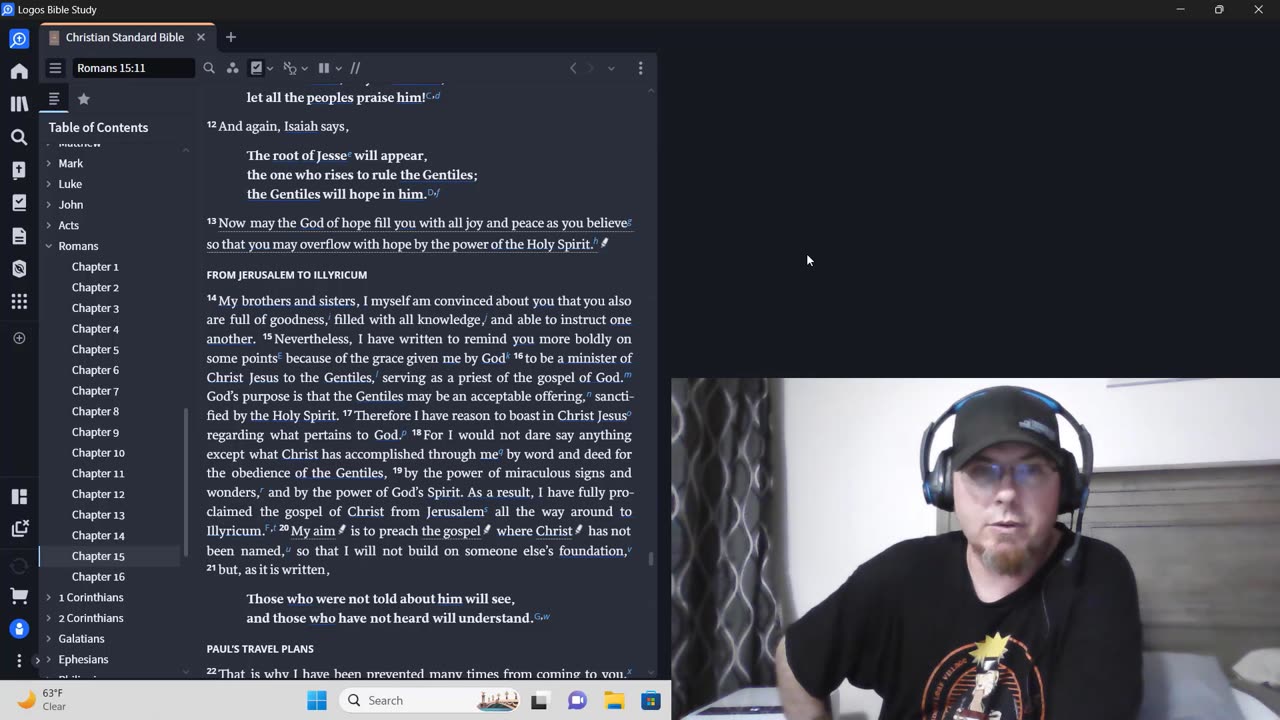 i am convinced you are full of knowledge and able to instruct one another [The Bride of Christ]