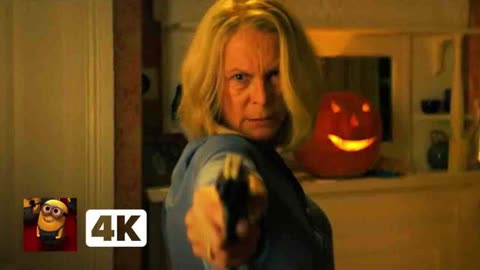 Halloween Ends (2022) 4K - Jamie Lee Curtis Gets Badass _ Movieclips