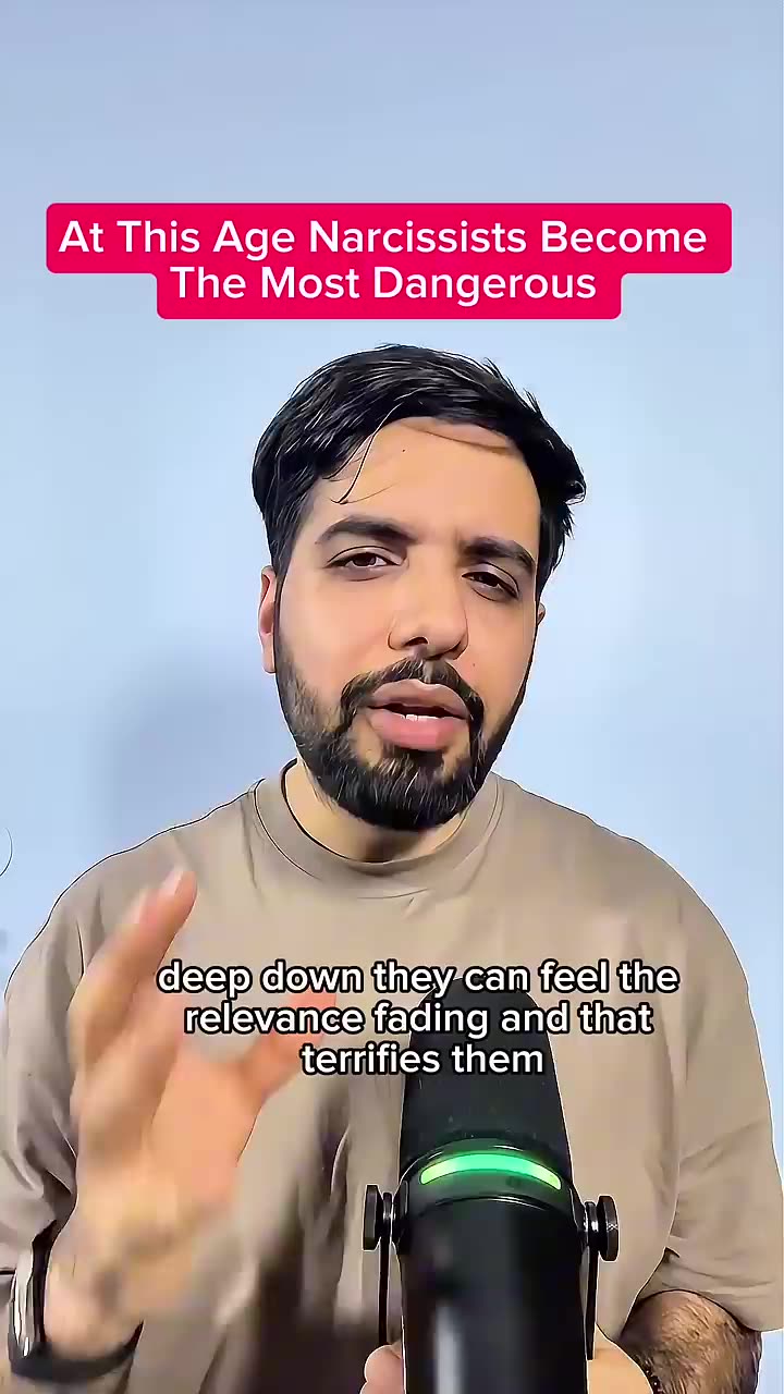 At this age narcissists becomes the most dangerous