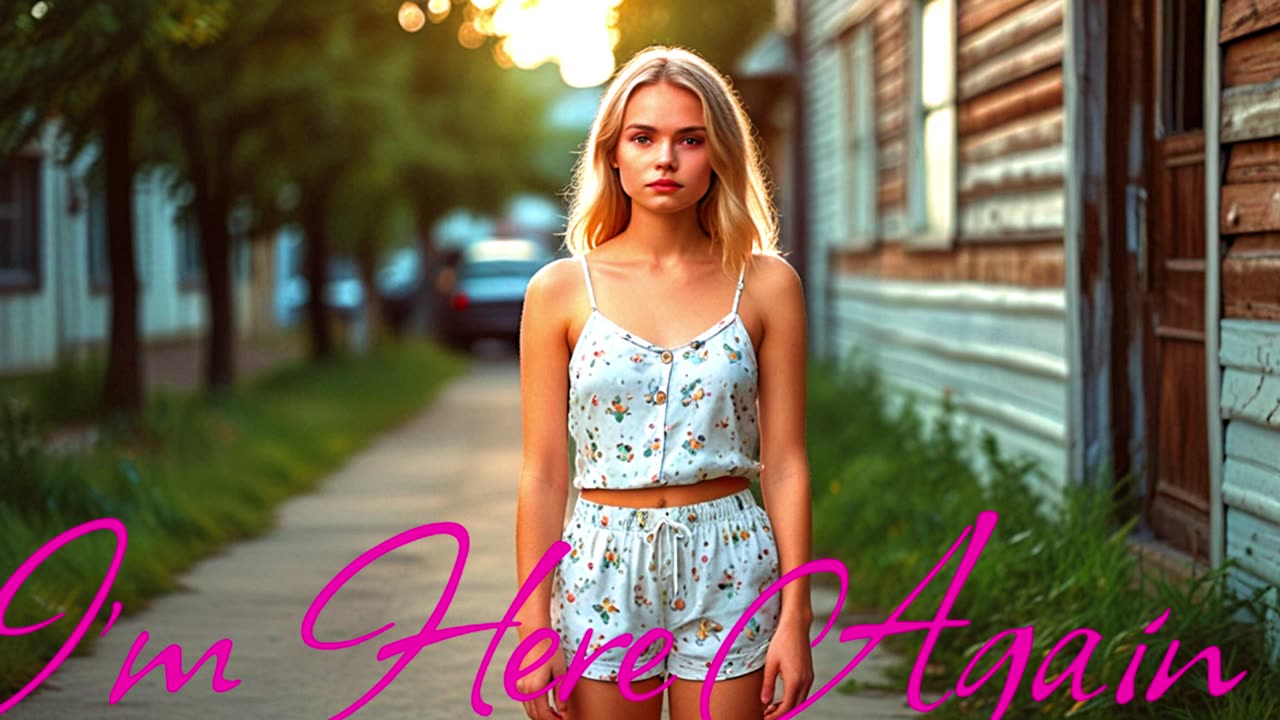 POP MUSIC. Song I'm Here Again..