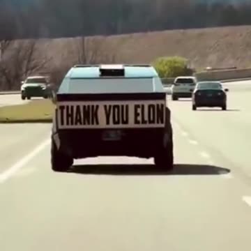 Thank you Elon Musk and DOGE!