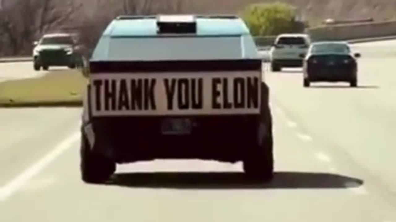 Thank you Elon Musk and DOGE!