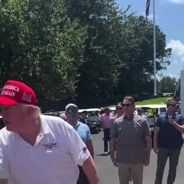 After a week with the ever-winning President Donald J. Trump on the golf course. Very well deserved