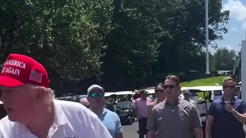 After a week with the ever-winning President Donald J. Trump on the golf course. Very well deserved