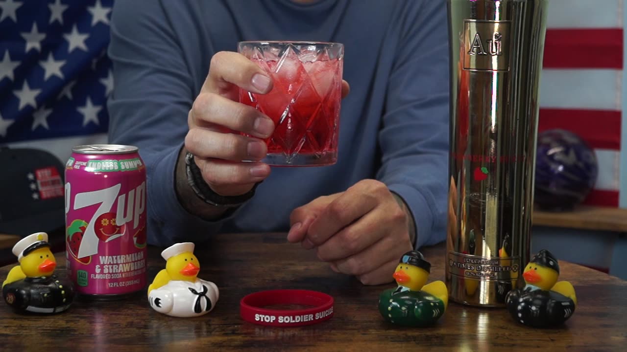 Malachi Anderson - Au` Strawberry Burst Vodka & 7-Up Endless Summer