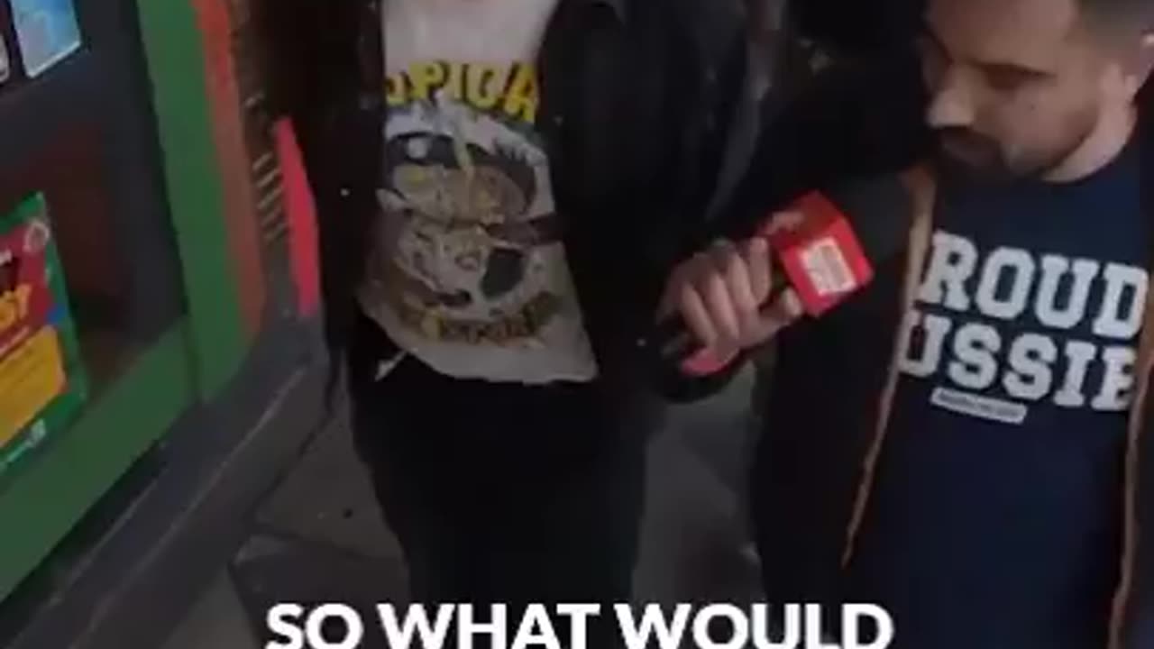 He stormed into my interview, screaming “Free Palestine” and flipping the bird…