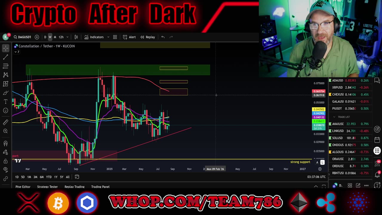 MORE BLOOD from BTC! YIKES! How far will it go? LIVE CHARTS!!