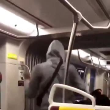 He only asked him not to smoke on the bus.