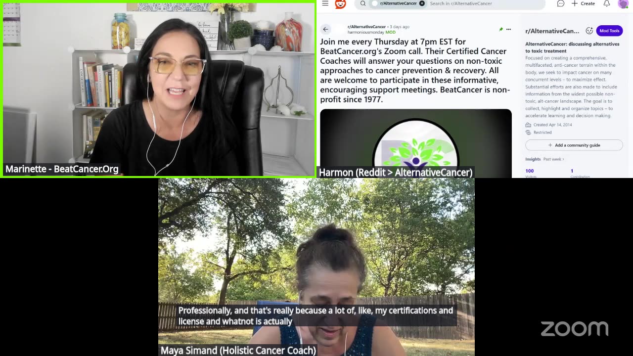 BeatCancer.Org Weekly Call