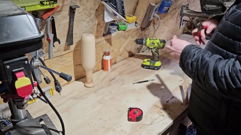 Making a Rustic Billy Club With Mastercraft Lathe