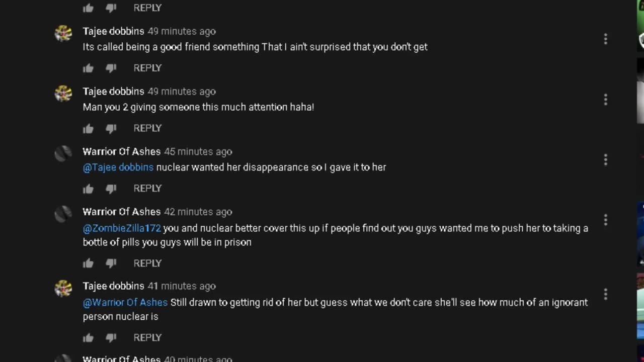 Fag admits to framing me for a crime exposed