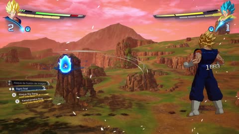 Dragon ball sparking zero vegeto vs gogeta