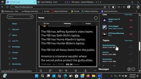 Who Controls Our Lying FBI? No Client List? We Are Ruled By Pedophiles