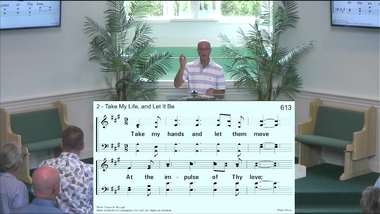 Sunday Worship Services Aug 24 2025