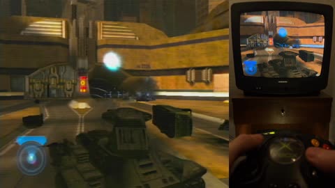 Halo 2 Walkthrough Part 7 (OG Xbox CRT TV)