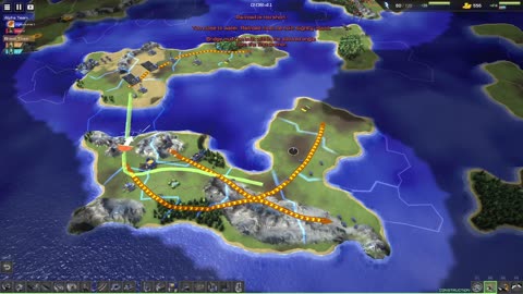 Running a Train on Them - Line War!