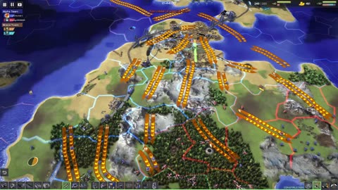 Running a Train on Them - Line War!