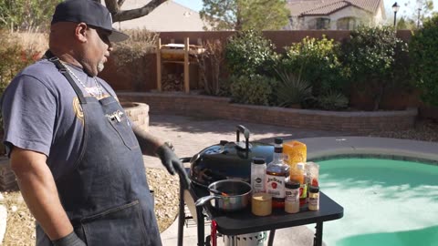 Honey Bourbon Grilled Chicken Wings with Technique
