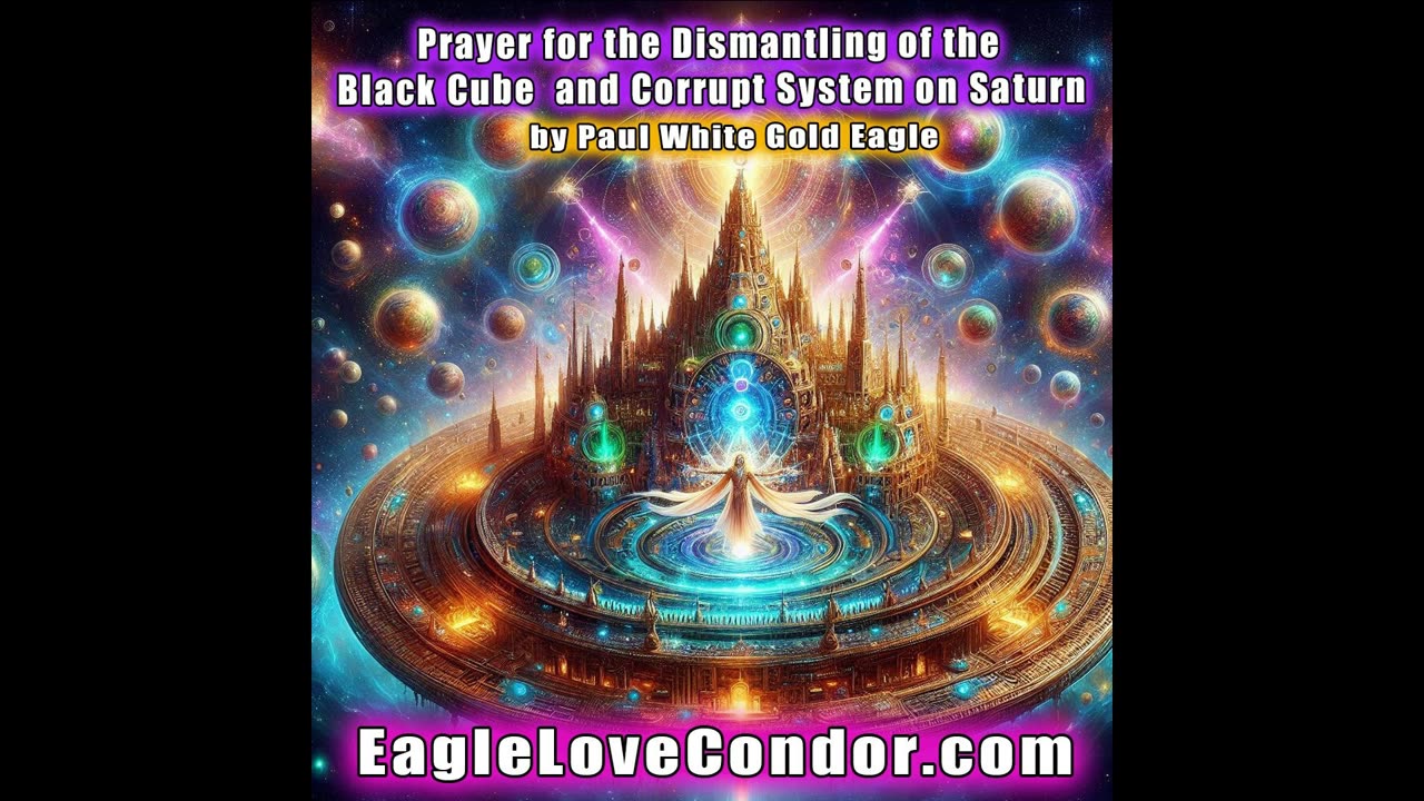Prayer for the Dismantling of the Black Cube and Corrupt System on Saturn with Paul White Gold Eagle