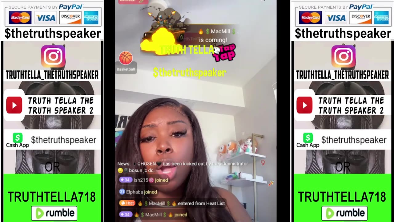 PRETTY TEETEE LINES UP WITH MADAM LO & GOES ALL THE WAY IN