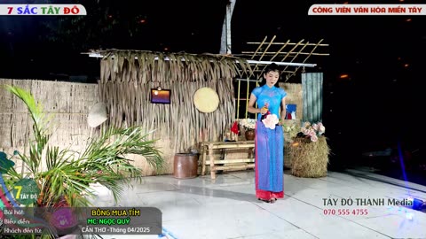 BÔNG MUA TÍM