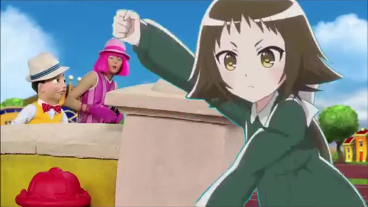 We Are Number One but Mashiro dances with bad chroma