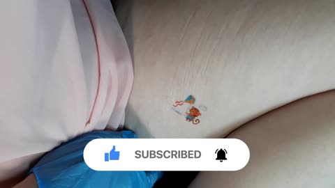 cheerful tiger temporary tattoo sticker magic art design