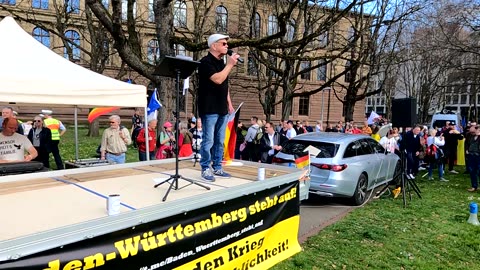 Ralf's Rede in Stuttgart am 22.03.2025 - Bundesweiter Protest