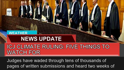 Icj Climate Ruling Five Things to Watch for