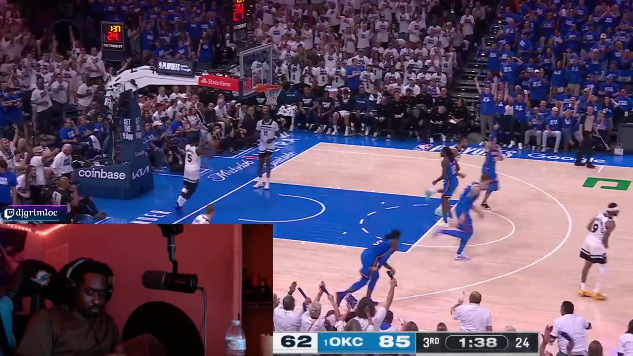GAME 5 THRILLER! Thunder vs. Wolves Playoff WAR