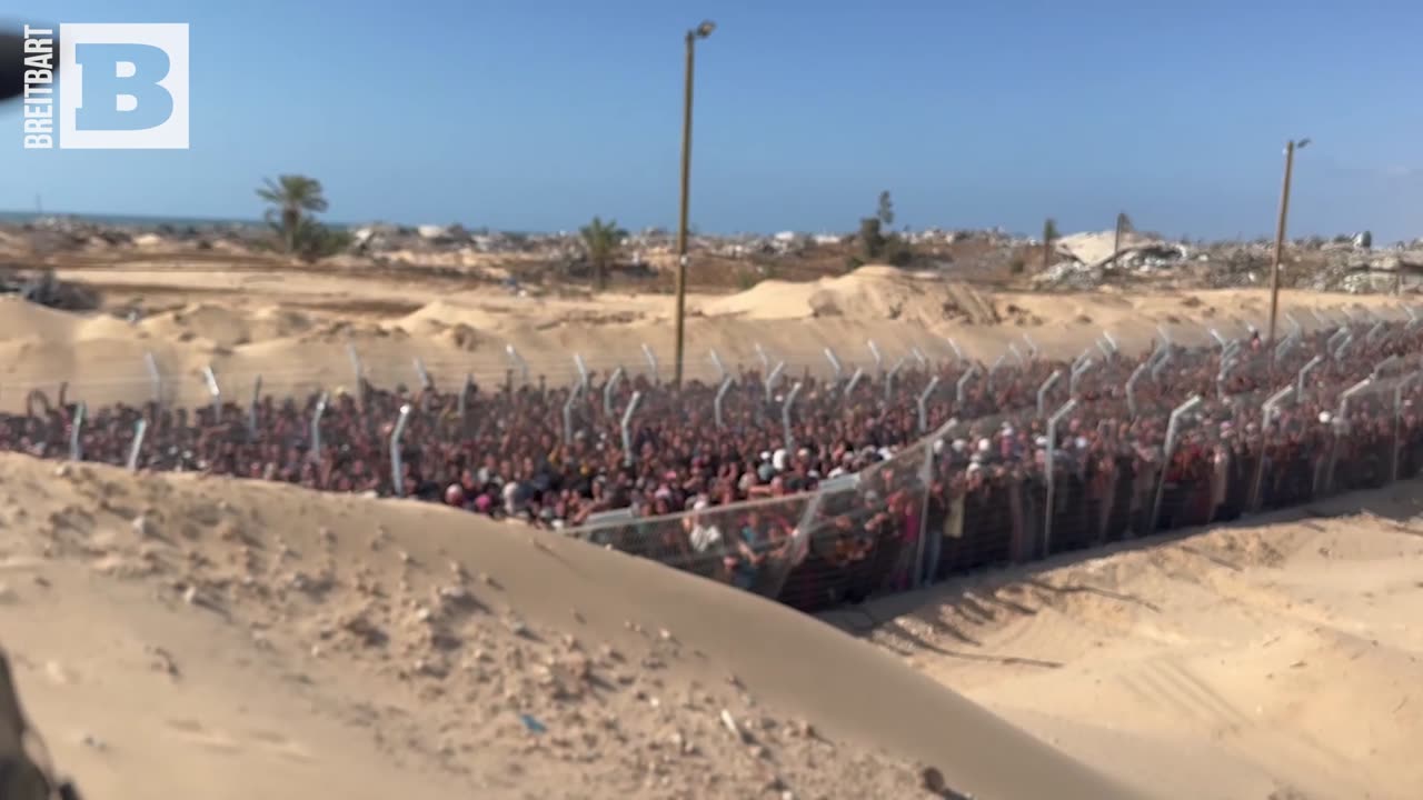 Palestinians Cheer New, Direct American Aid Effort in Gaza