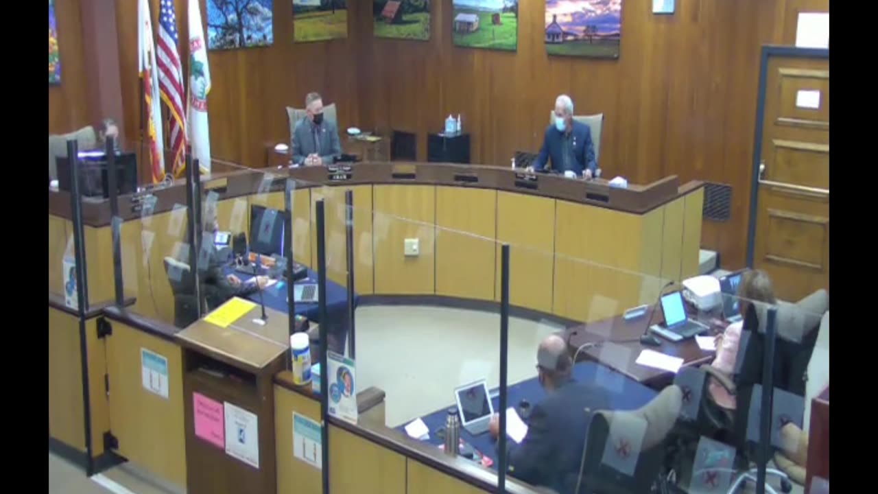 CALAVERAS COUNTY BOARD OF SUPERVISORS 4/27/2021: NEW HEALTH OFFICER DR RENE RAMIREZ