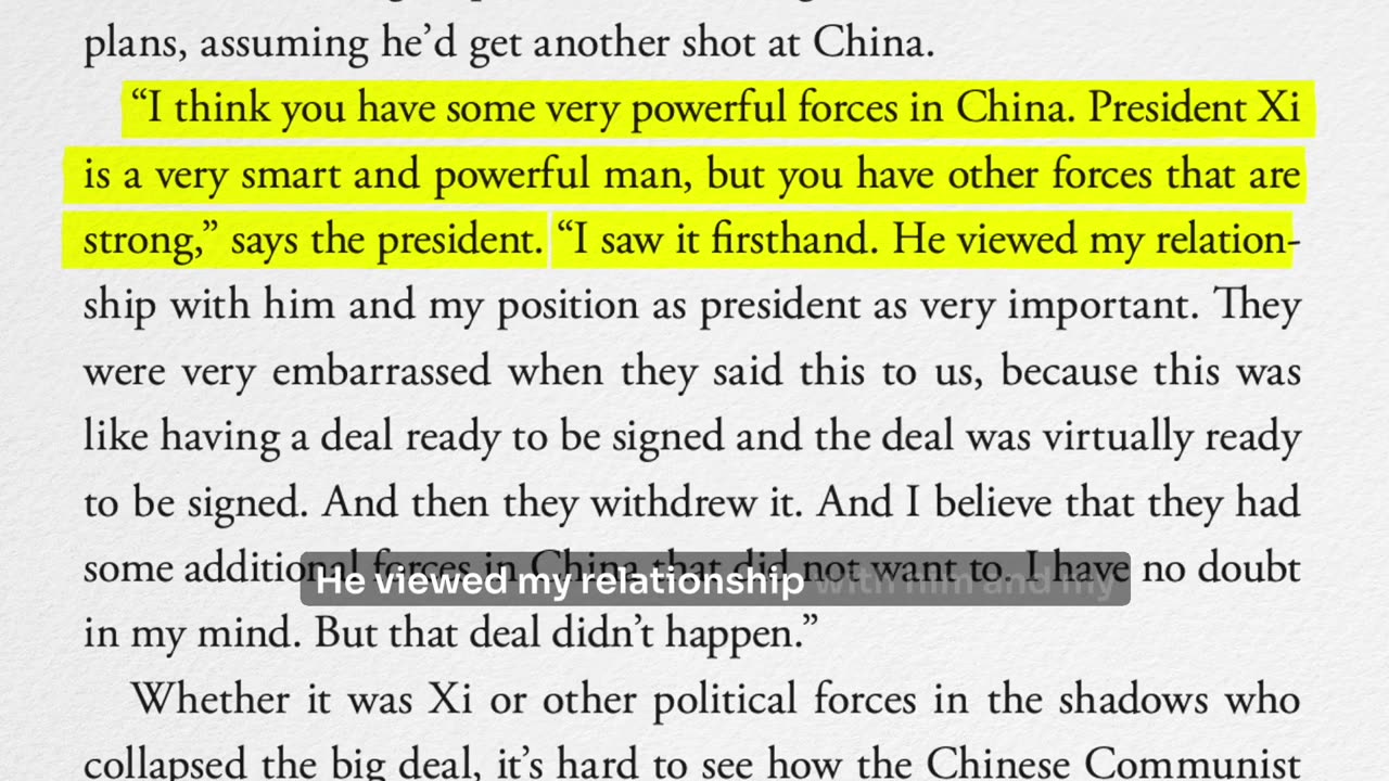 Lee Smith Reveals What Trump Told Him About Xi Jinping and the CCP