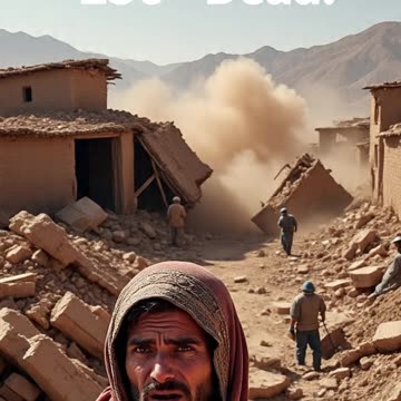 Afghanistan Earthquake: Death Toll Surpasses 250 – Devastation Captured on Camera