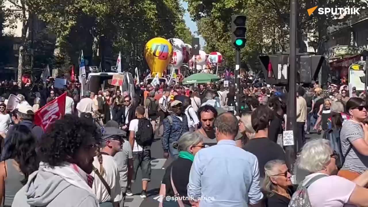 Protest Against Brutal Budget Measures in Paris2