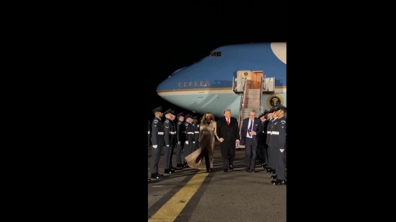 Tổng thống @realDonaldTrump và @FLOTUS đã đến Vương quốc Anh!