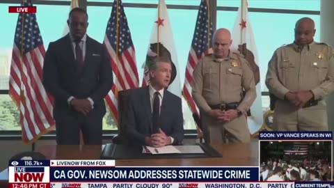 In his latest attempt to be like President Trump, Calif. Gov. Newsom