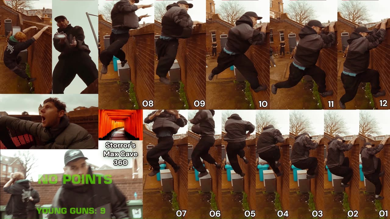 Prototype 110: Max Cave 360s Toby Segar into a fail