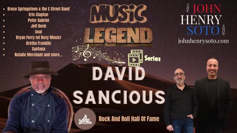 David Sancious - MUSIC LEGEND SERIES - Classic Episode