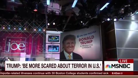 Donald Trump On Muslim Travel Ban - I'm Using Common Sense - Morning Joe - MSNBC