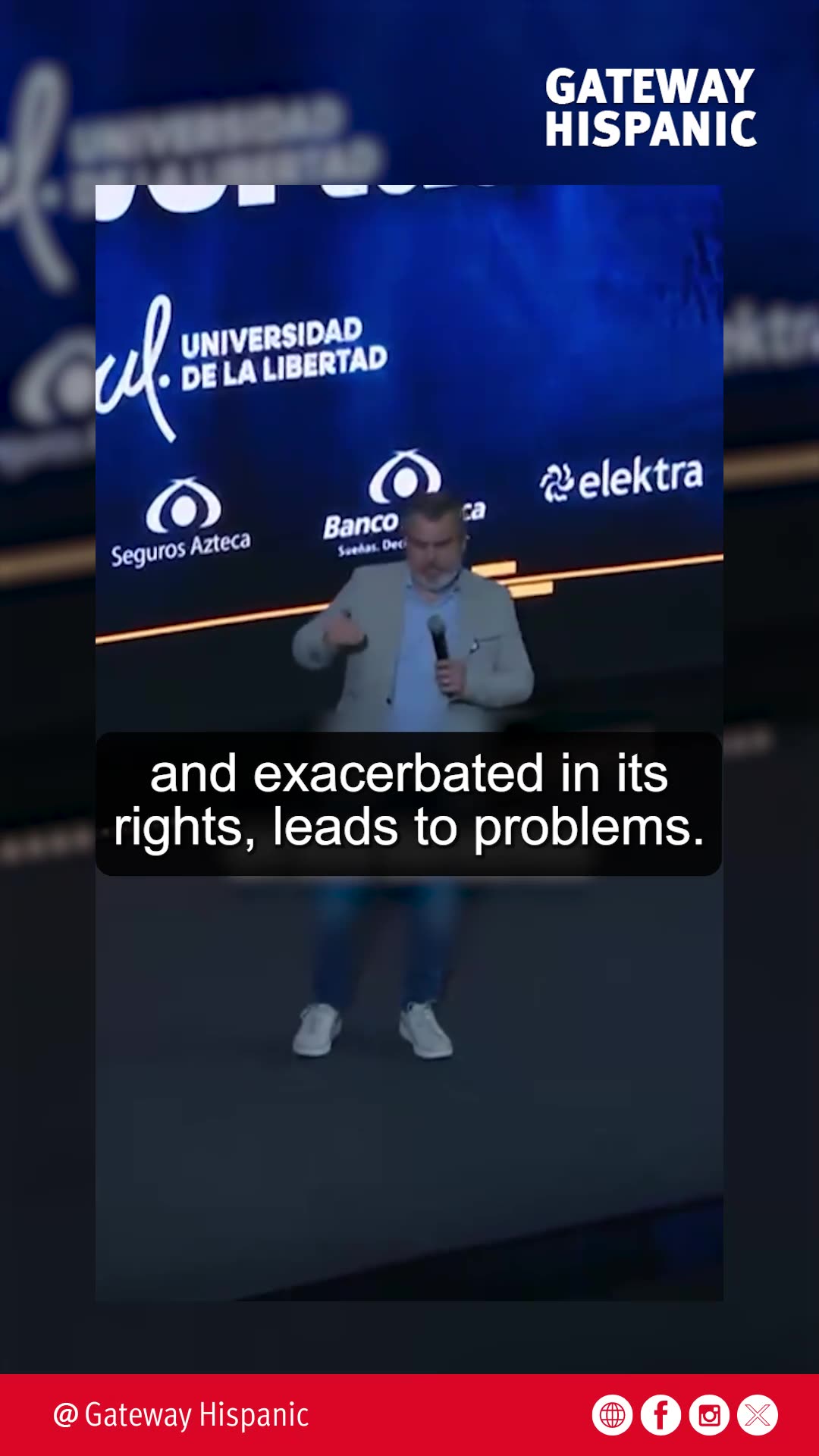 Miklos Lukacs: El Progresismo no es solo de Izquierda y la libertad nunca es un fin