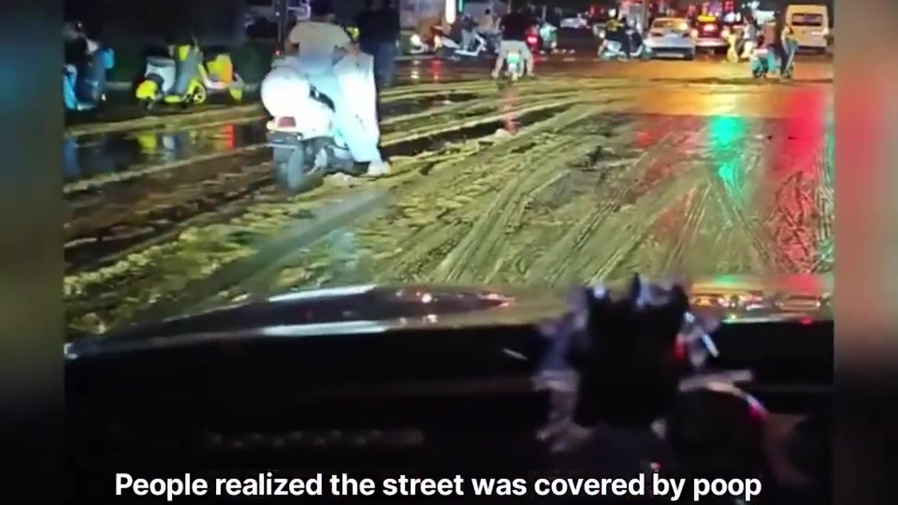 The Great Poop flood of China.