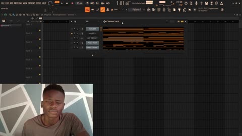 I made a synth-pop beat in FL Studio