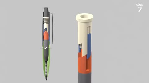 How a Retractable Ballpoint Pen Works | Hidden Mechanism Revealed!