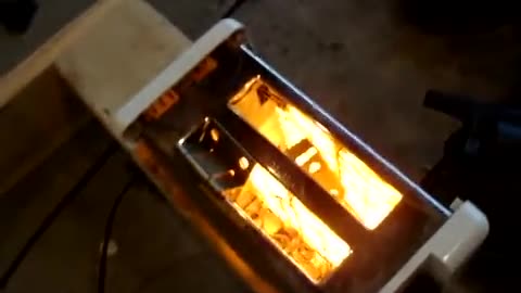 120 volt Toaster overvolted and smashed