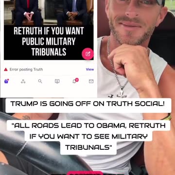 DJT is reposting a lot of interesting things lately.