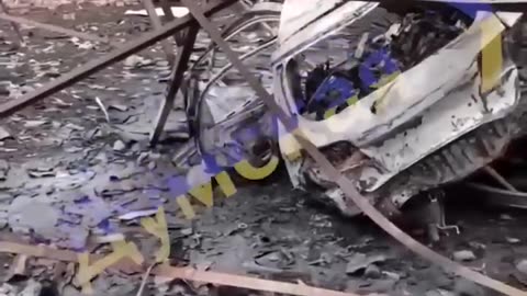 ❗️🚙 Parking lot in Odesa after the attack: dozens of cars burned down.